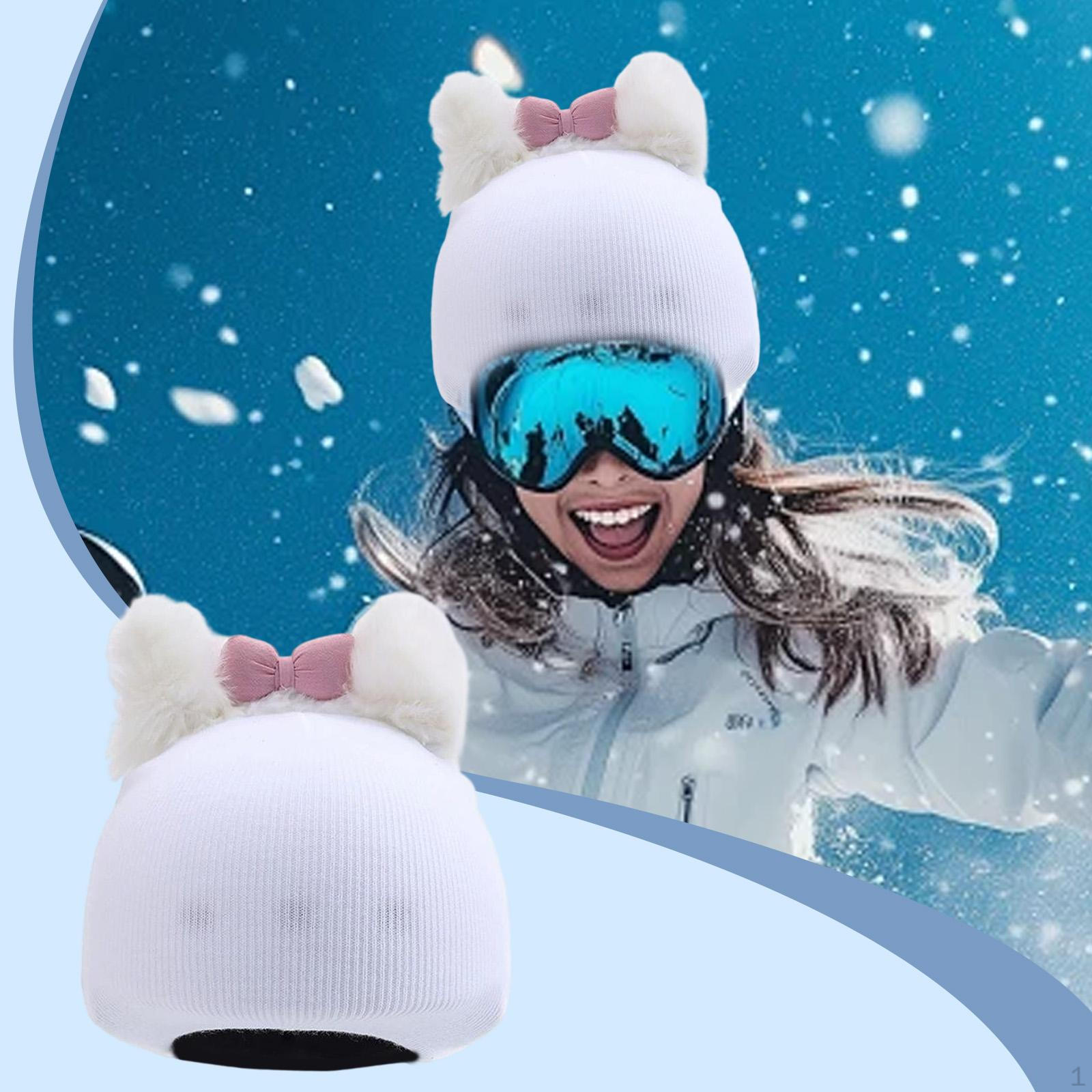 

Ski Helmet Cover Headgear Decor Keep Warm Versatile Cute Convenient Snowboard Winter
