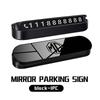 Universal Car Temporary Mirror Parking Phone Number Plate For MG RX5 RX8 350 550 6 3 5 7 ZR ZS HS GS GT Hector tcl6