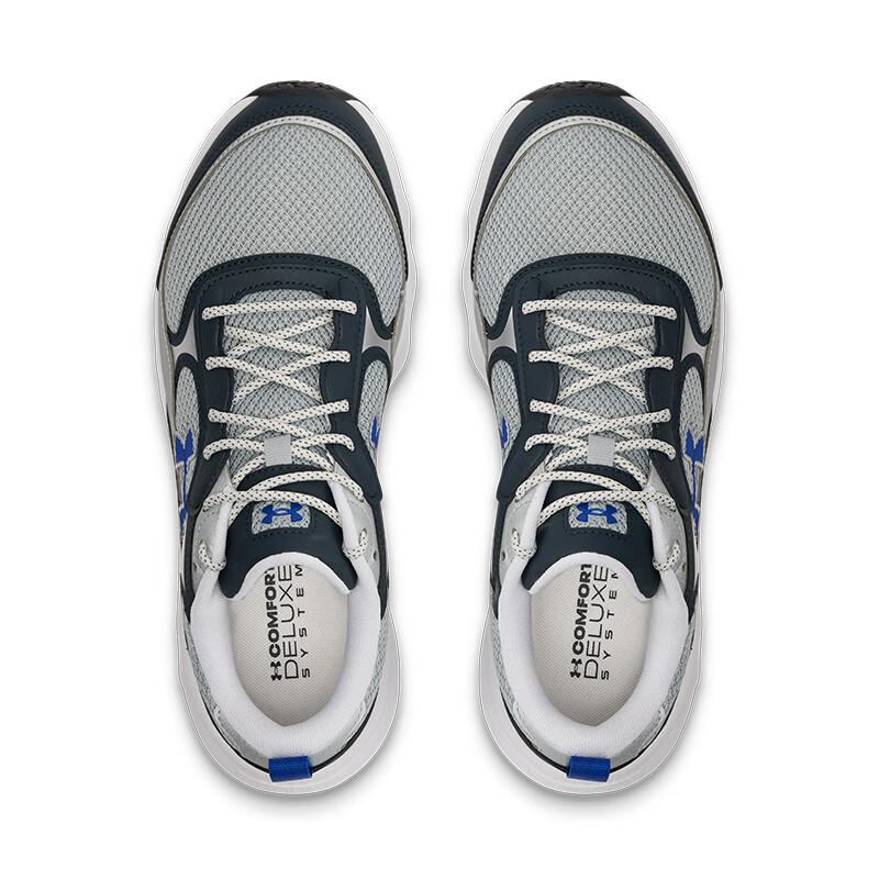 Under Armour Charged Vantage Lux 3 Comfortable Versatile Low-Top Lifestyle Sneakers Men Sneakers Silver Gray 6007204-099