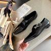 Women's Retro French Soft Sole Slip-On Mary Jane Shoes 520-3