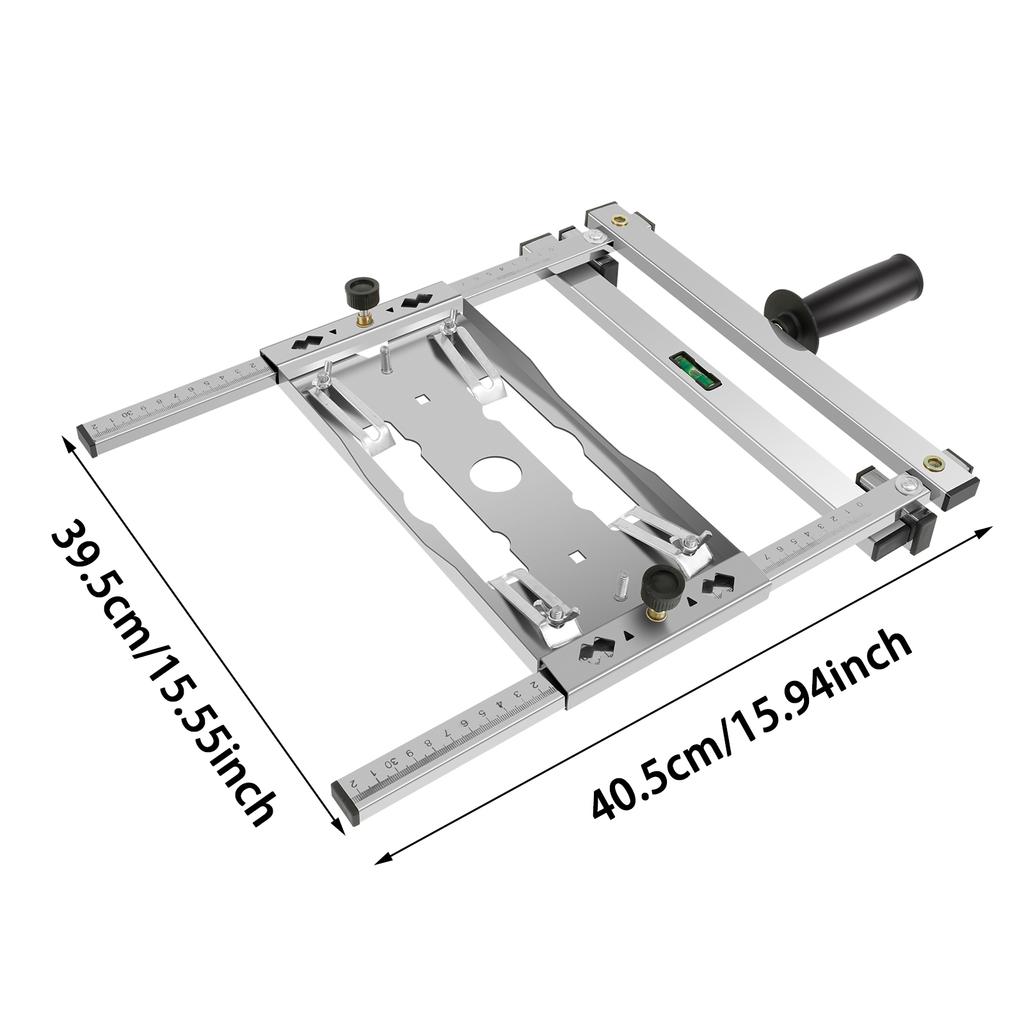 Cutting Machine Edge Guide Positioner Stainless Steel Multifunctional Cutting Machine Safety Woodworking Table Saw Circular Saw