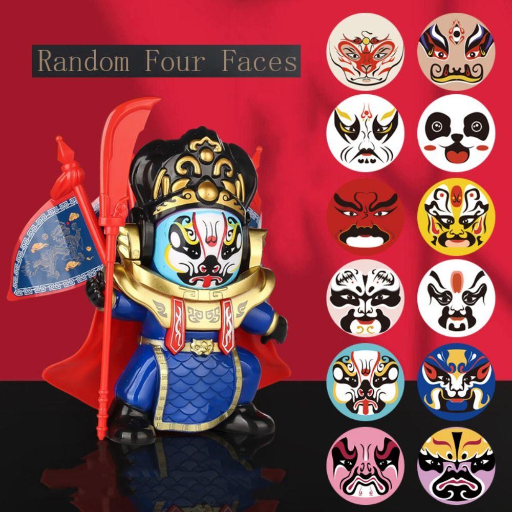 Face Change Opera Face Changing Doll Panda Opera Face Makeup Toy Face Changing Toy Kid Girl Boy