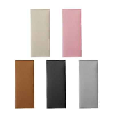 Leather Pen Bag Aesthetic Pen Case Double Layer Pencil Pouch Large Capacity Pencil Case School Office Supplies