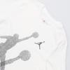 Jordan T-Shirt mit Grafikdruck, Rundhalsausschnitt, kurze Ärmel, Herren-Tops, Weiß FN6026-100