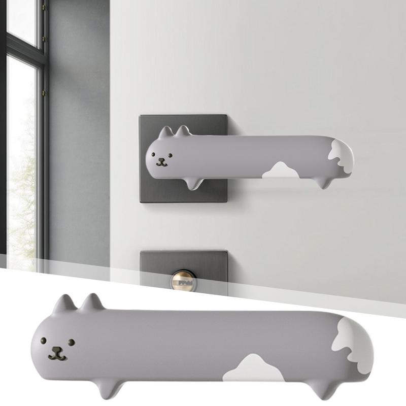 Silicone Door Knob Cover Door Handle Glove Covers Anti-Collision Cartoon Soft Protective Pad Baby Safety Equipment For Hoy Days