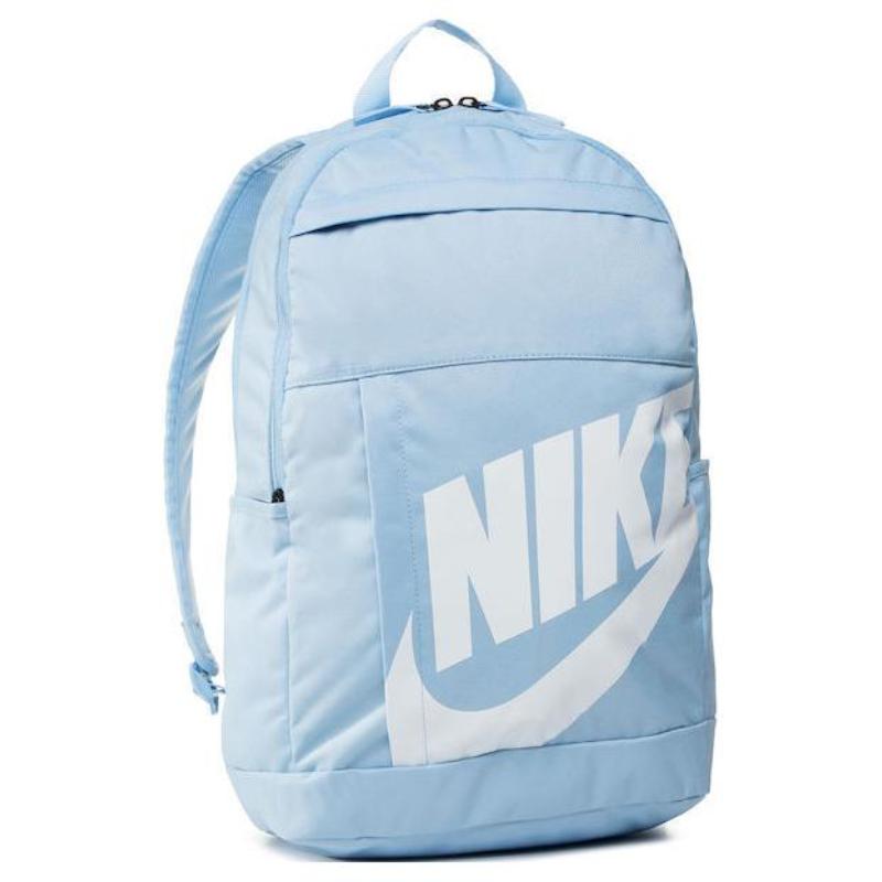Nike Polyester Backpack Regular Unisex Light Blue Lightweight Casual BA5876-436