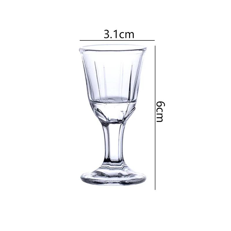 

Набор бокалов для вина из 12 стаканов для спиртных напитков, маленькие бокалы для виски, роскошные наборы, бытовые бокалы для байцзю, посуда для вечеринок, прозрачные 12pcs