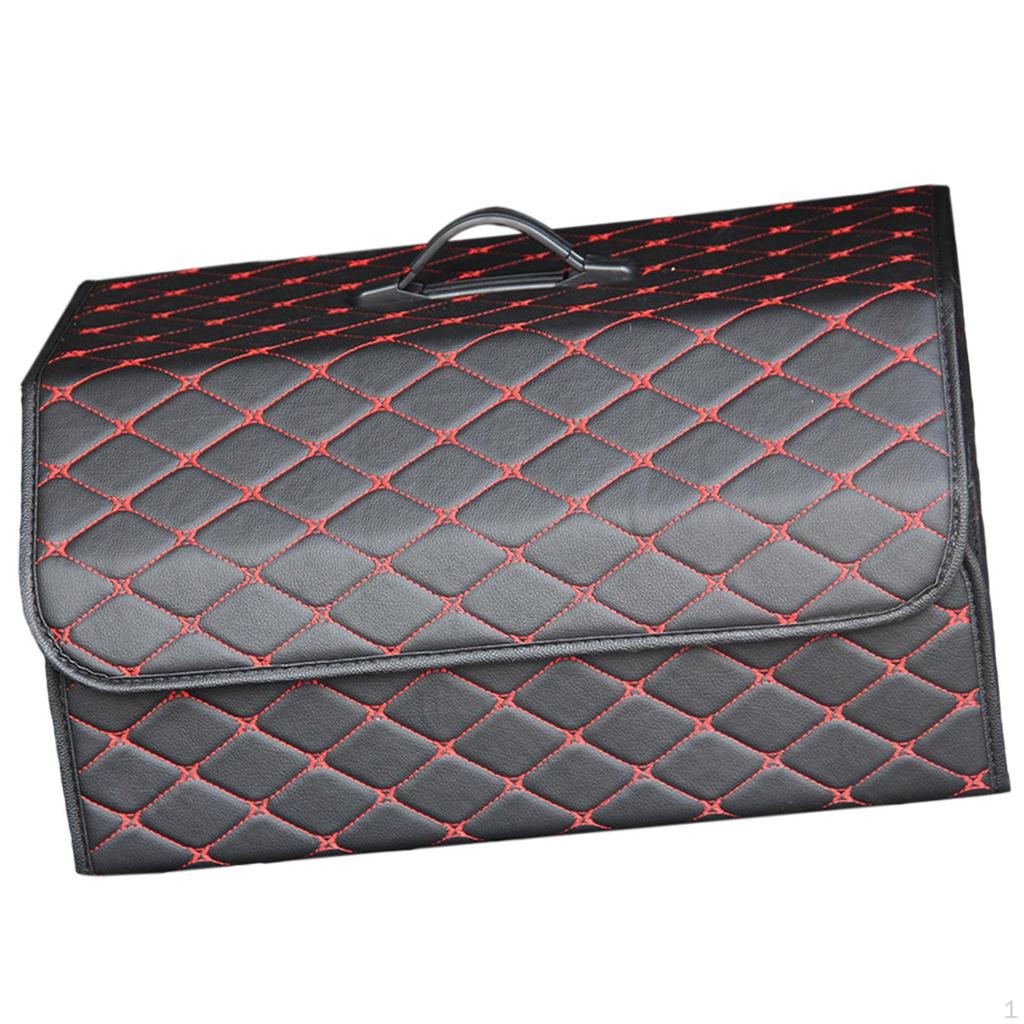 Trunk Storage Box Organizer Multipurpose Stowing ing PU Portable Waterproof Large Capacity Case