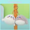 Assortiment de porte-clés en peluche animaux marins ravissants disponibles en plusieurs couleurs amusantes