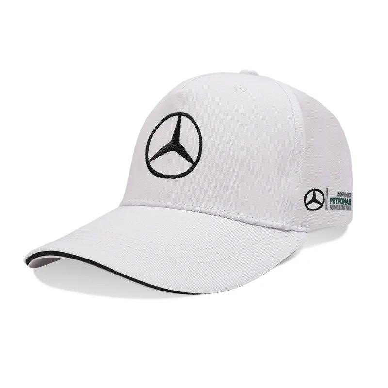 

New 2025 Hot For Mercedes Benz AMG Car Emblem Embroidery Snapback Baseball Cap Spring And Autumn Outdoor Adjustable Casual Hats
