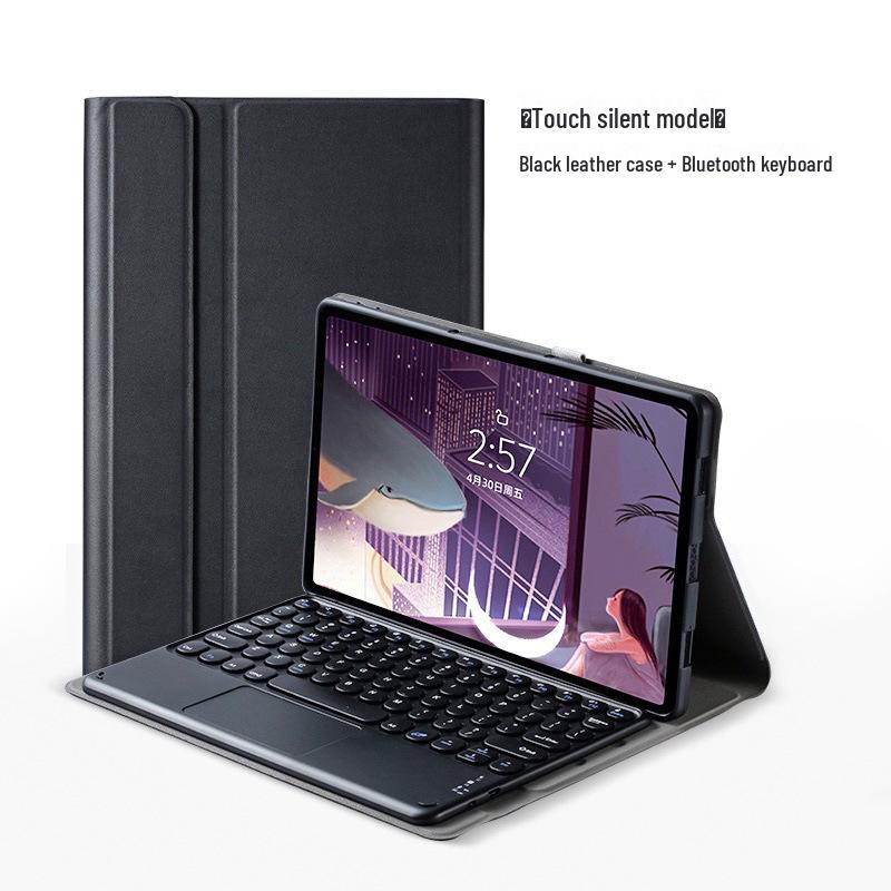 iPad Pro 11 Bluetooth Keyboard Leather Case 10th Gen 10.9 with Pen Slot - Magnetic Tablet Protective Shell 10.2
