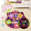 EagleStone Toy Dance Music Play Mat for Sound Effect MP3 4 Song Volume and Speed Perfect Gift for New Elementary School Gift Mat, Game, Kids, LED,