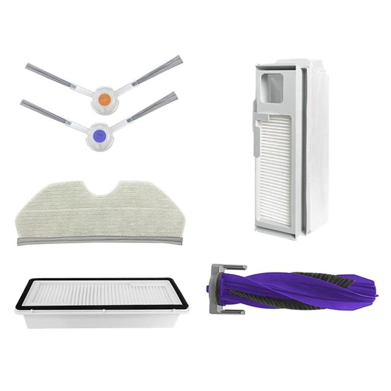 For Narwhal Freo X Plus Robot Vacuum Cleaner Main Side Brush Hepa Filter Mop Cloth Dust Bags Replacement Parts