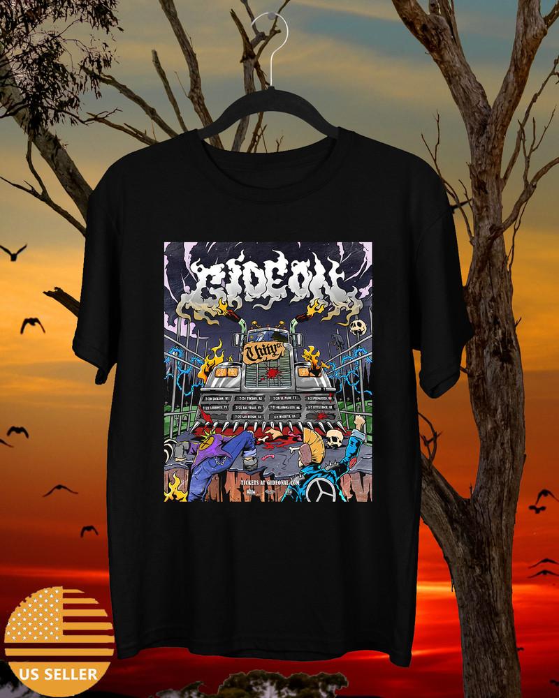 Gideon Band Summer Tour New Cotton T Shirt Full Size S-5XL Unisex T-Shirt