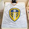 Leeds United, vzorovaná flanelová deka, vysoká kvalita, pohodlná pro všechna roční období, domácí dekorace, teplo a pohodlí, ideální jako dárek.