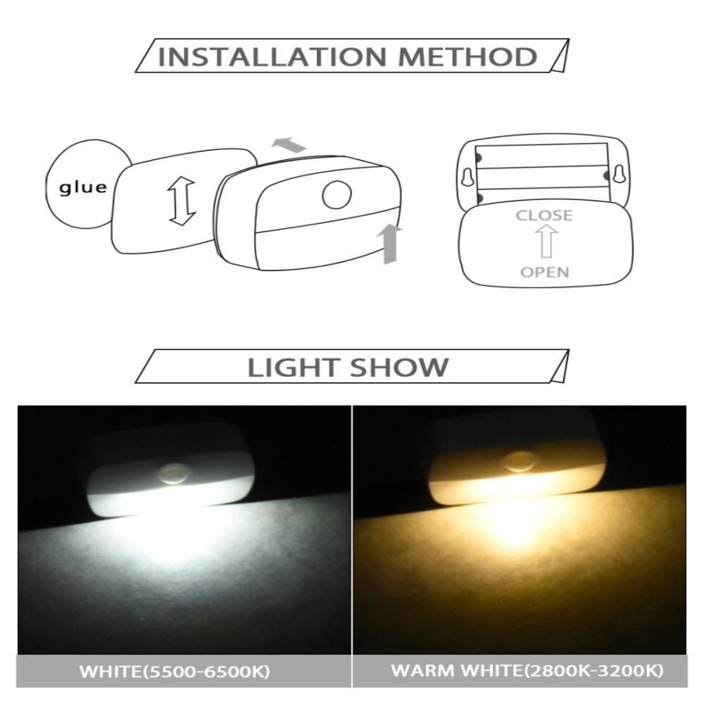 Lamp Bathroom Night Lamp Bedroom Night Light Induction Night Ligh Induction Light LED Night Light