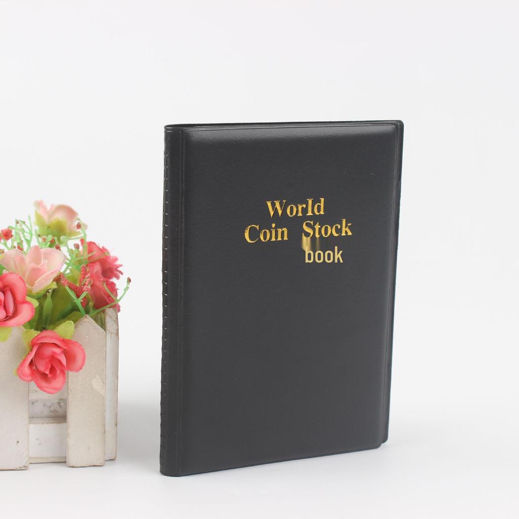 60-Pocket Coin Collection Album for Small Coins and Commemoratives