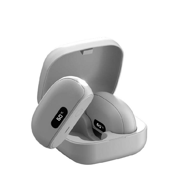 Rechargeable Split Type Hand Warmer 5S Heat Generation Adjustable Warmth Levels Travel Friendly Magnetic Attachment For