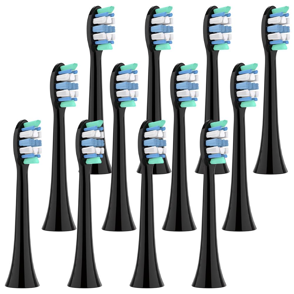 4 8 12 20 Pack Replacement Brush Heads Compatible with Philips Sonicare Click-on Electric Toothbrush, Toothbrushes Head Refills