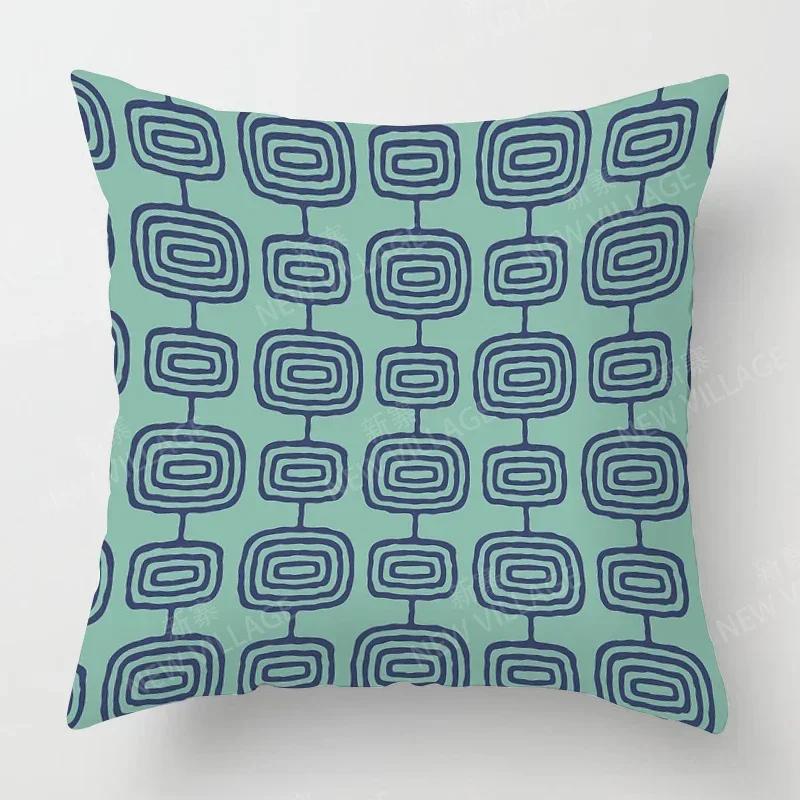 Nordic Fall Home Decor Autumn Throw Pillow Case Sofa Cushion Cover Modern