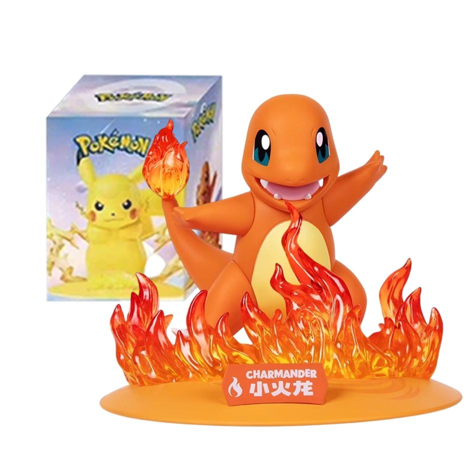 12Patterns Pok  mon Action Dolls Pikachu Blind Box Anime Models Desktop Decorations Pok  mon Toys Children's Birthday Gifts