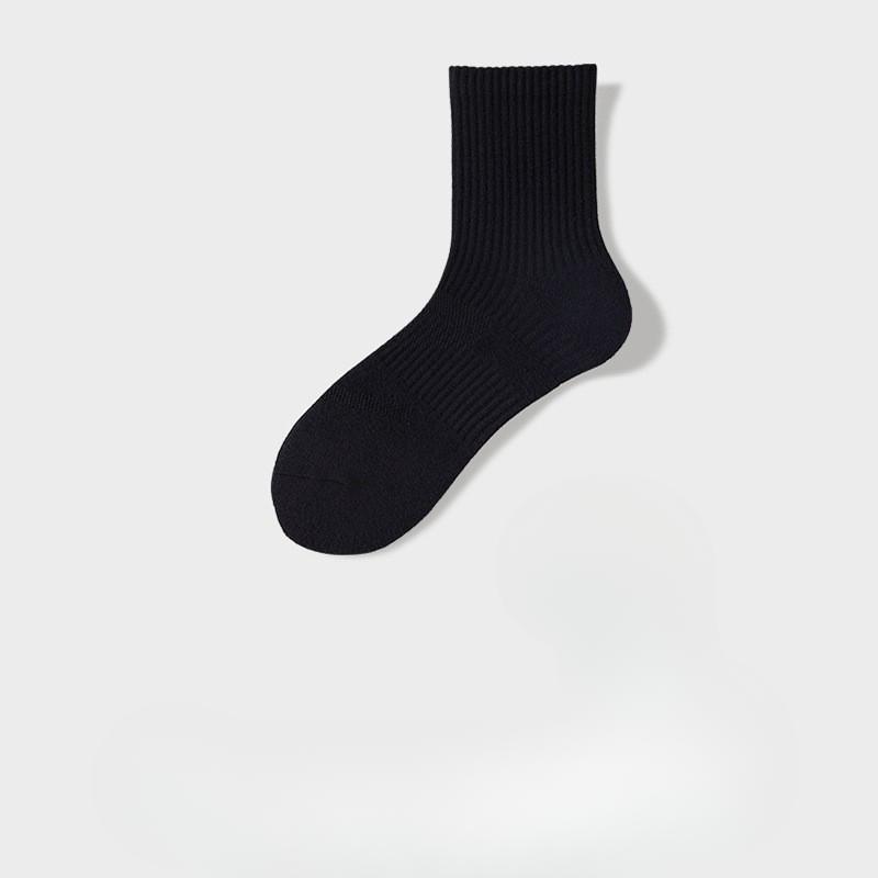 Men's Summer Mesh Breathable Deodorant Sweat Absorbing Sports Tube Cotton Socks