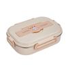 Ruhan Rabbit Double-Layer Stainless Steel Bento Box with Insulated Bag