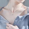 Star Moon Collarbone Necklace Simple Temperament Cold Wind Collar Accessories Tide Moon Tassel Necklace Women'S
