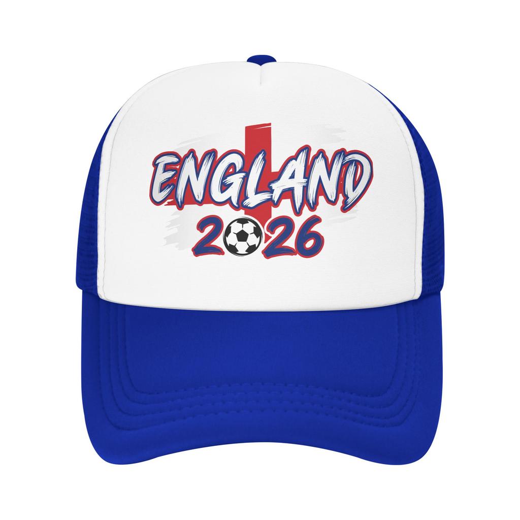 England Football Match  Mesh Baseball Caps Unisex Trucker Worker Cap Usa Canada Mexico Soccer Dad Hat Summer Trucker Hat