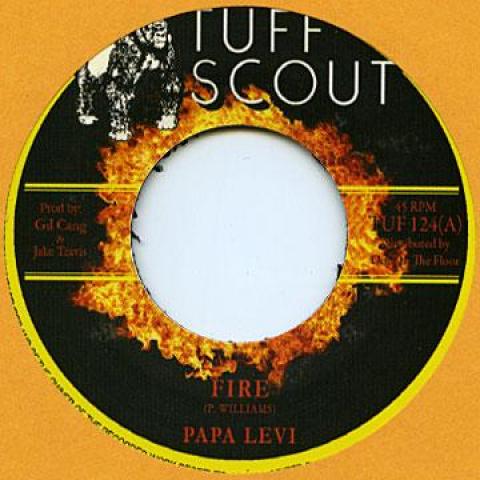 

7inch Record PAPA LEVI - Fire TUF124 Tuff Scout 2012 UK Reggae, Ska & Dub