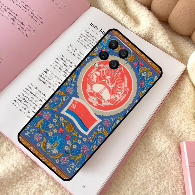 Russia Russian Flags Emblem Case For Samsung Galaxy M12 M14 M11 M13 M15 M06 M16 M36 M56 M31 M53 M32 M52 M35 M55 M34 M54
