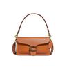 New Leather Handbag, Shoulder Bag, Crossbody Bag Medium Size Women's Brown C3888-B4SN7
