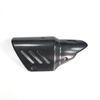 Motorcycle Carbon Fiber Exhaust Heat Shield - Anti-Scald, High-Temperature Resistant Cover.