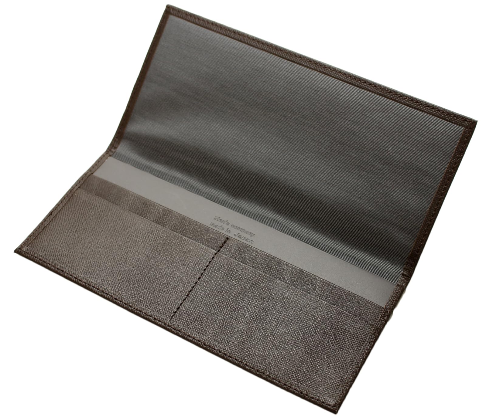 

Thin Long Made in Leather [Men s Company] Ультратонкий гаманець, складанка, гаманець, Японія, (Шоколадно-коричневий)