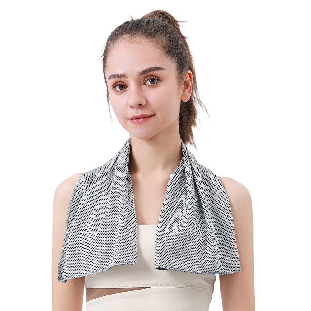 Cooling Towel for Yoga Fitness Outdoor Running, Quick Dry Sweat Absorbent Ice Chill Towel for Men Women
