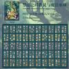 50 Vellen Vintage Die-Cut Grote Maat Engel & Demon Thema Stickerboek Gotische Stijl Zelfklevend Voor Journal Scrapbook