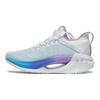 LiNing Essential Cushioning Low-Top Running Shoes Women sneaker White Blue Purple ARRT008-11