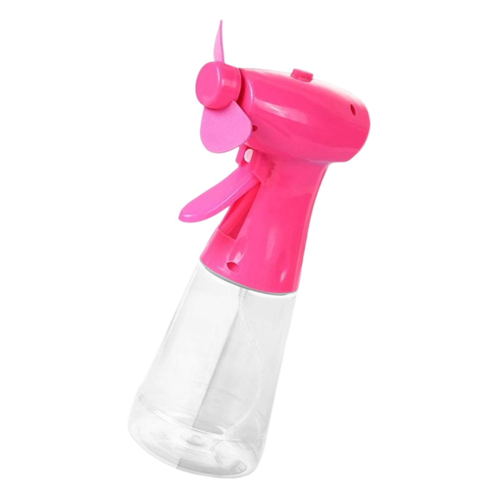 Handheld Mist Humidifying Cooling Fan Portable Manual Mist Cooling Fan for Outdoor Cycling Camping Beach Event