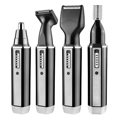 Rechargeable 4-in-1 Electric Razor for Men and Women - Painless Shaver, Epilator, and Hair Trimmer - Waterproof and Painless