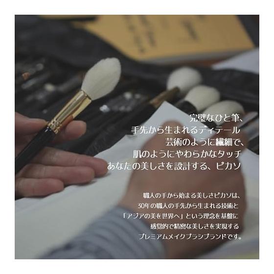 [Picasso] FB17 Foundation Brush | Professional Flat Brush Brush for Glossy Skin with Zero Handwriting | Korean Cosmetics, High-quality Synthetic Hair