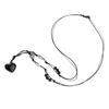 Heart Natural Stone Necklace Woven Rope Chain Choker for Women Girl Unisex Necklace Gemstone-Jewelry Ornament Gift