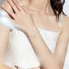 Sakura Bracelet Women's Light Luxury Niche Design Bracelet Hand Jewelry for Girlfriend's Valentine's Day Birthday Gift