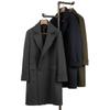 Sortie Bonheur Wool Polo Coat (Black)