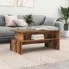 Coffee Table Reclaimed Wood 90 x 55 x 42.5 cm Engineered Wood