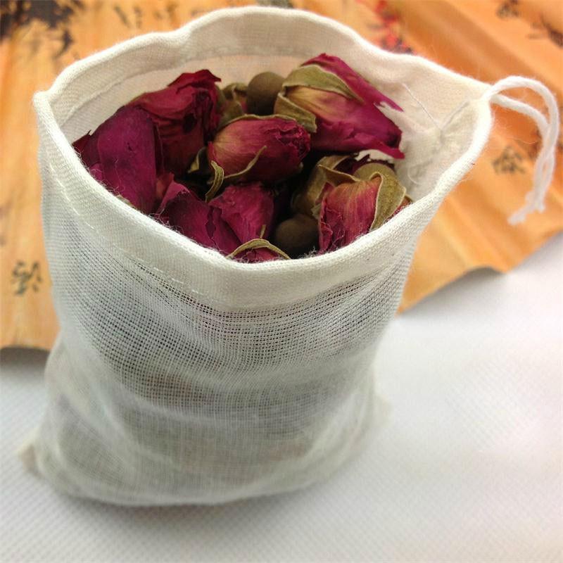 Quanshi Soup Strainer Bags, 10*15cm, 30 Pieces, for Stewing Fish And Meat, Straining Liquids, Filtering, Seasoning, And Decoction Bags