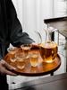 Handmade Japanese  Tea Cup for Drinking Tea Heat Resistant Glass Small Tea Cup Personal Dedied Owner Cup