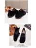 Women's 2025 Spring Soft-Soled Non-Slip Cowhide Loafers: Versatile, Comfortable Flat Shoes