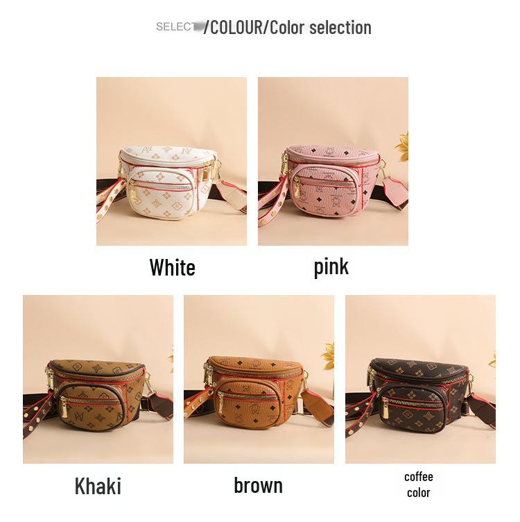 Trendy Retro Floral Crossbody Shoulder Bag for Women
