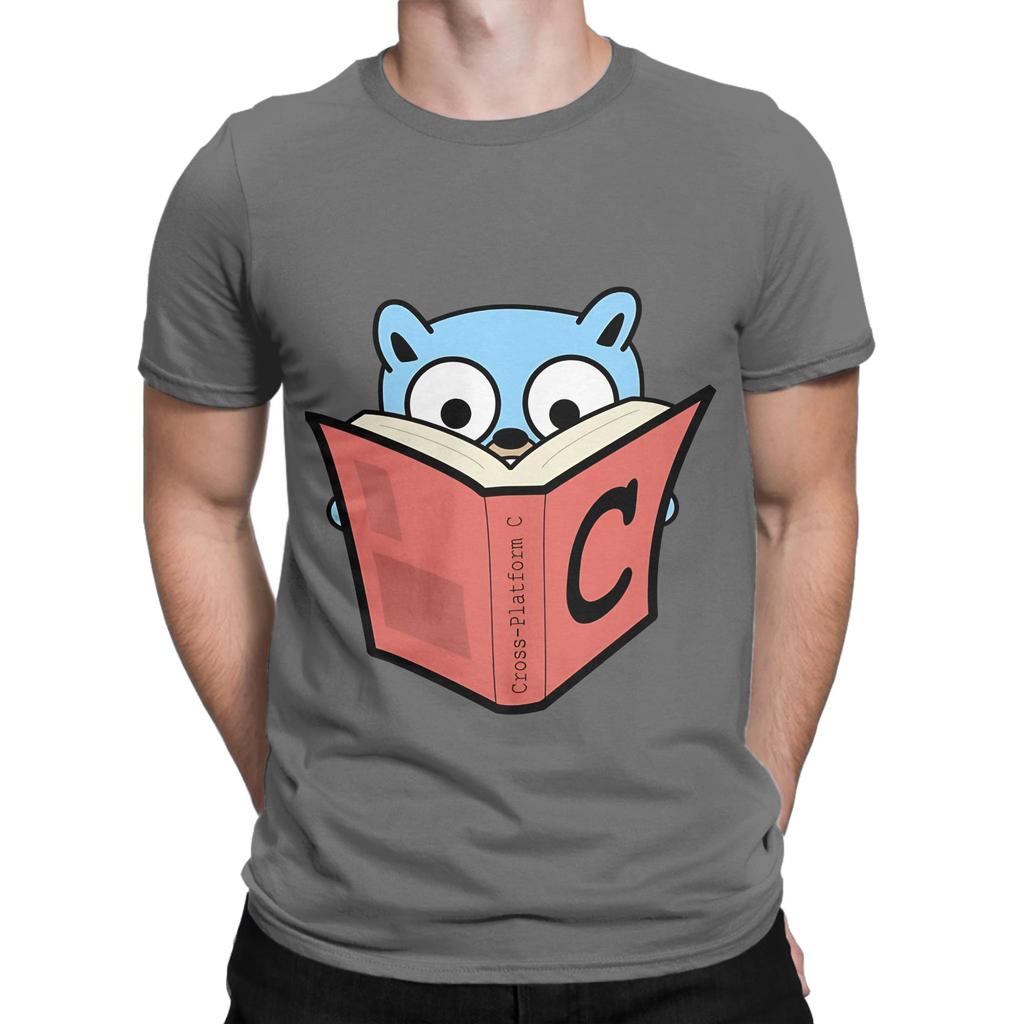 Go C Go Gopher With C Book Graphic 100 Cotton Tshirt Gopher Tees Tops For Unisex