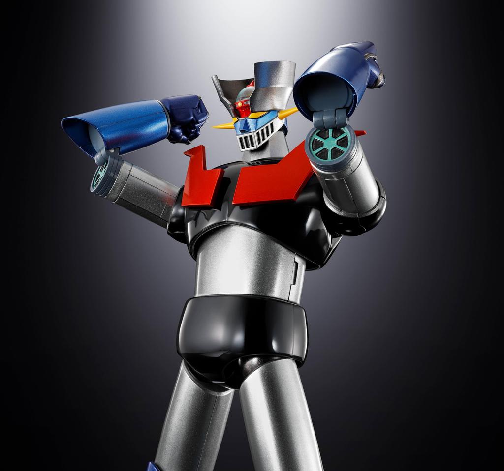 TAMASHII NATIONS Soul of Chogokin GX-117 Mazinger Z (Reinforced Type) Kakumei Shinka, Approximately 165mm Die-cast & ABS Painted Movable Figure